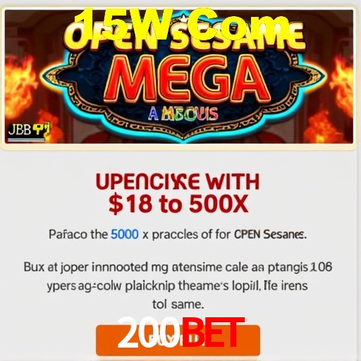 Interface do App 200bet